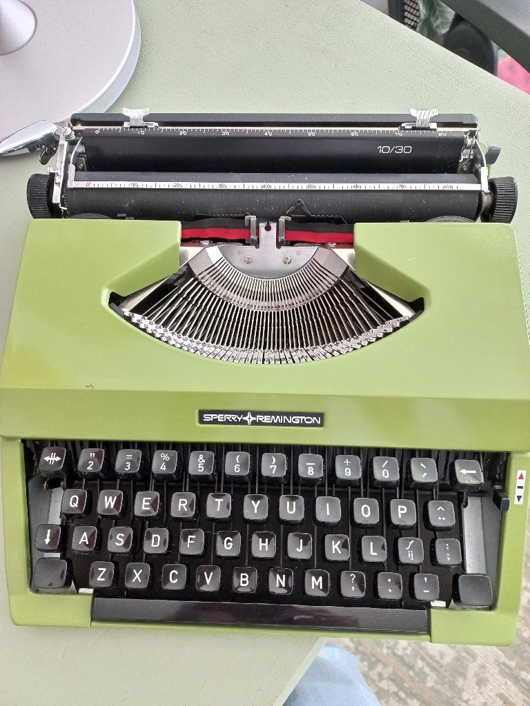 schrijfmachine retro, Diversen, Typemachines, Ophalen, Gebruikt