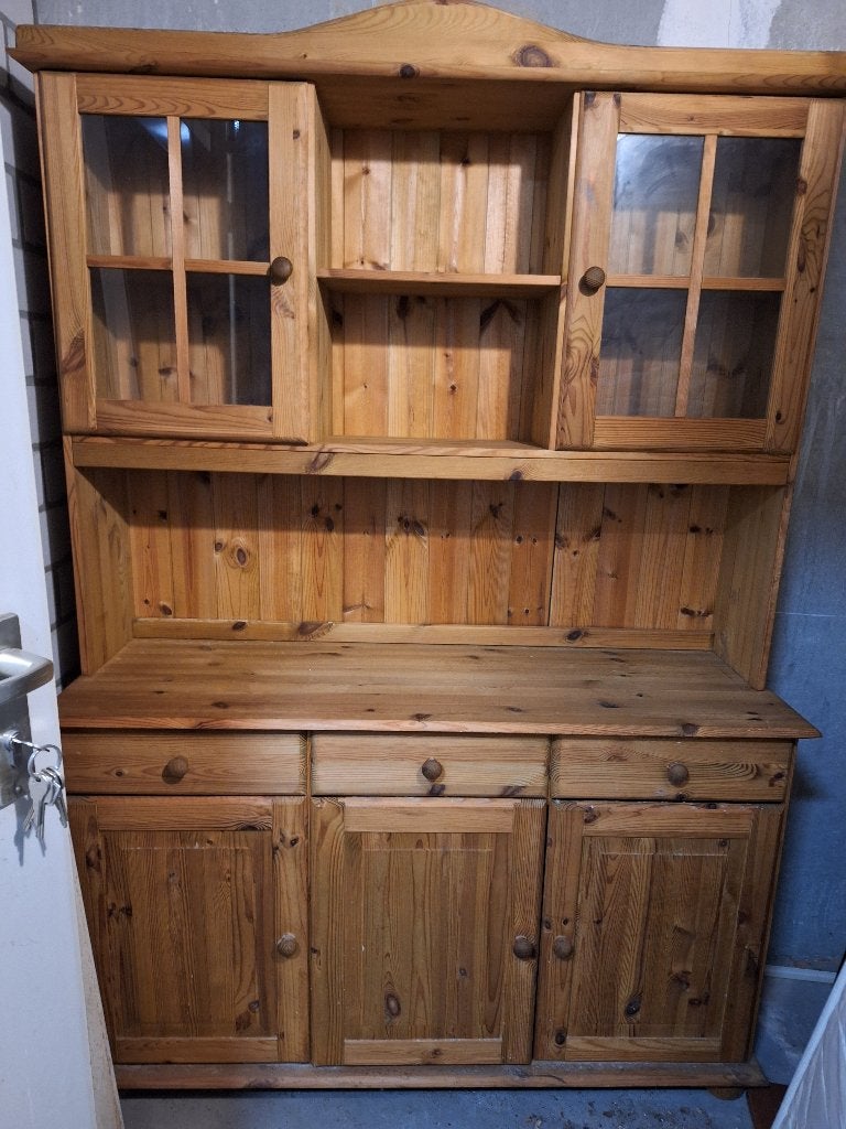 Grenen kast, Ophalen, Gebruikt, Oud grenen, 150 tot 200 cm