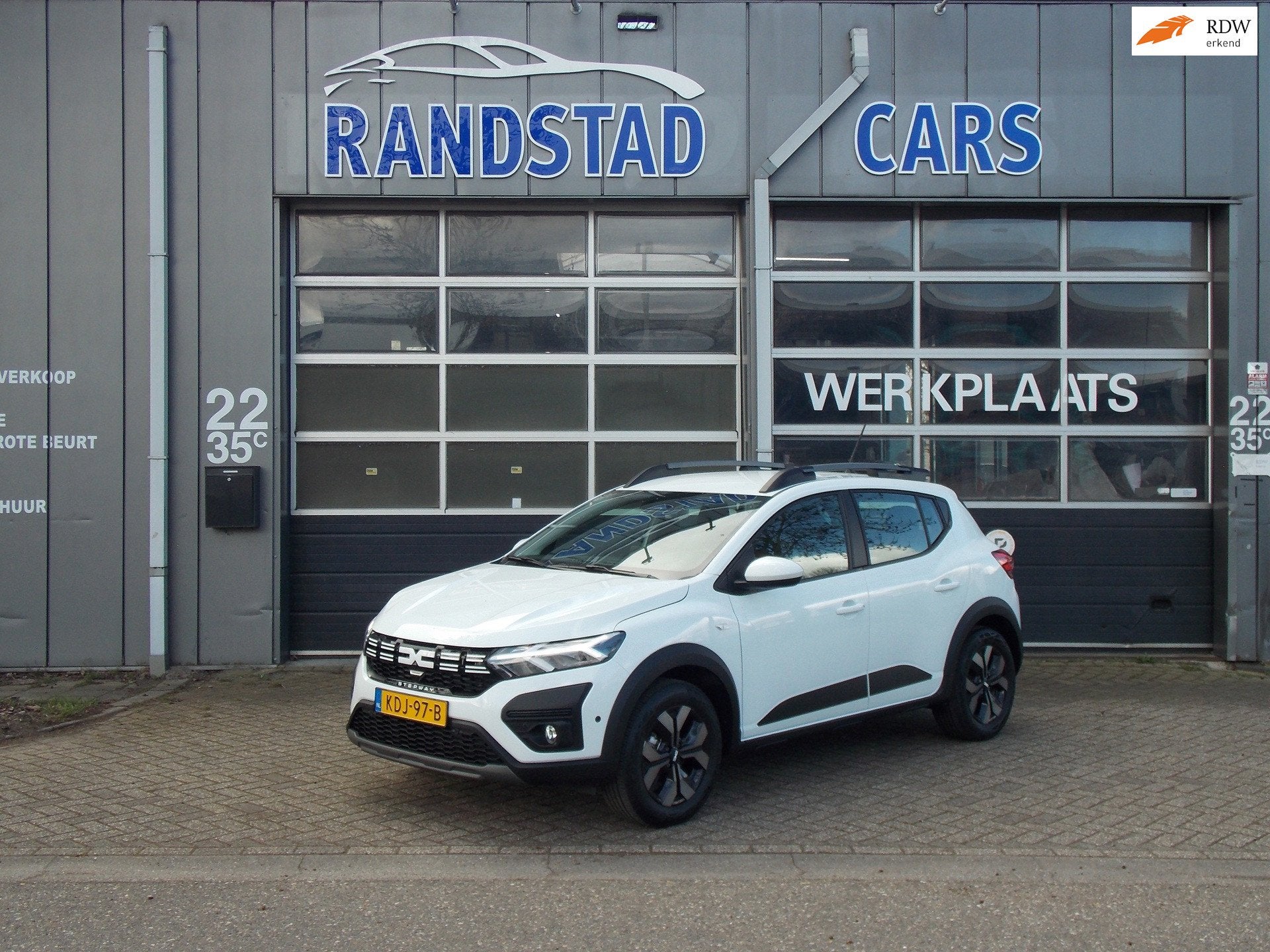 Dacia Sandero Stepway 1.0 TCe 90 Extreme Carplay automaat Ai, Auto's, Dealer onderhouden, Wit, 91 pk, 3 cilinders