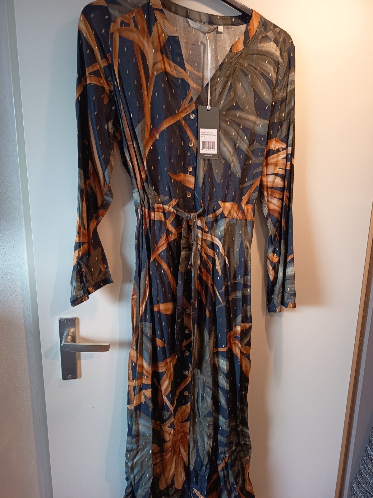 jurk met goud glitters maat 42, Meerkleurig, Maat 42/44 (L), Nieuw, Didi