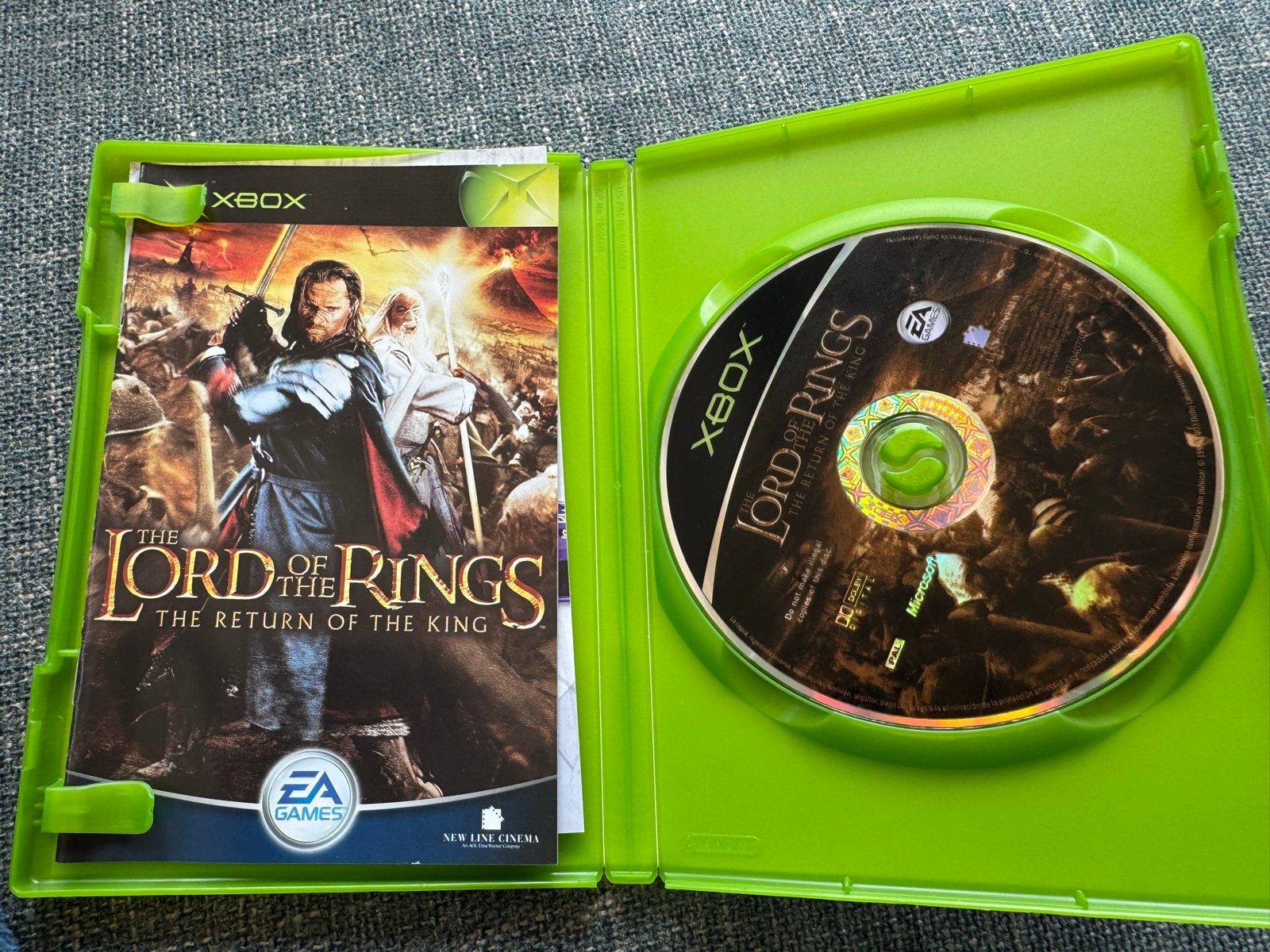 Lord of the Rings: Return of the King - Xbox, Spelcomputers en Games, Games | Xbox Original, Avontuur en Actie, Gebruikt, 2 spelers