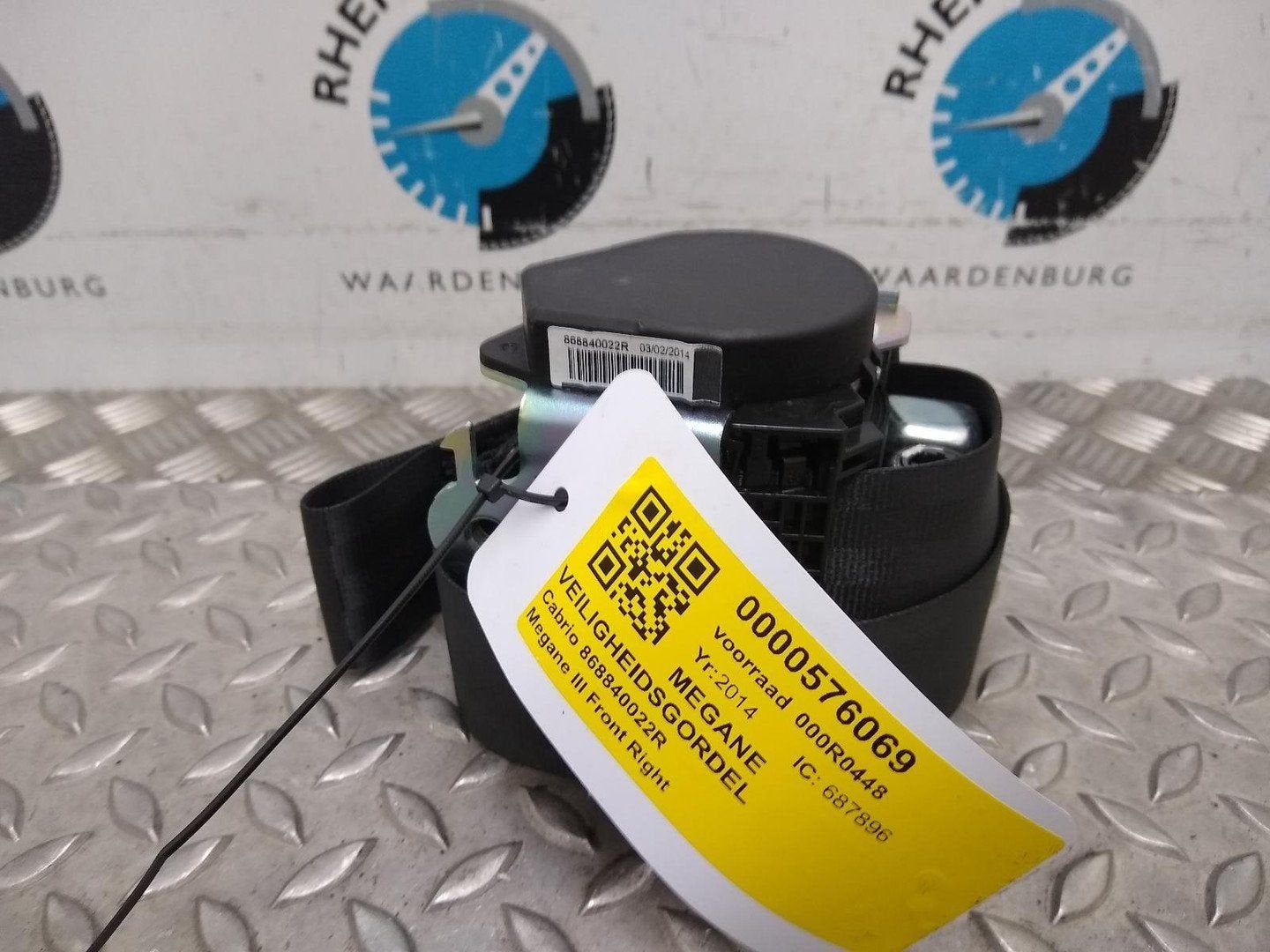 RENAULT MEGANE GORDELSPANNER 2014, Auto-onderdelen, Gebruikt, -, -, Ophalen of Verzenden
