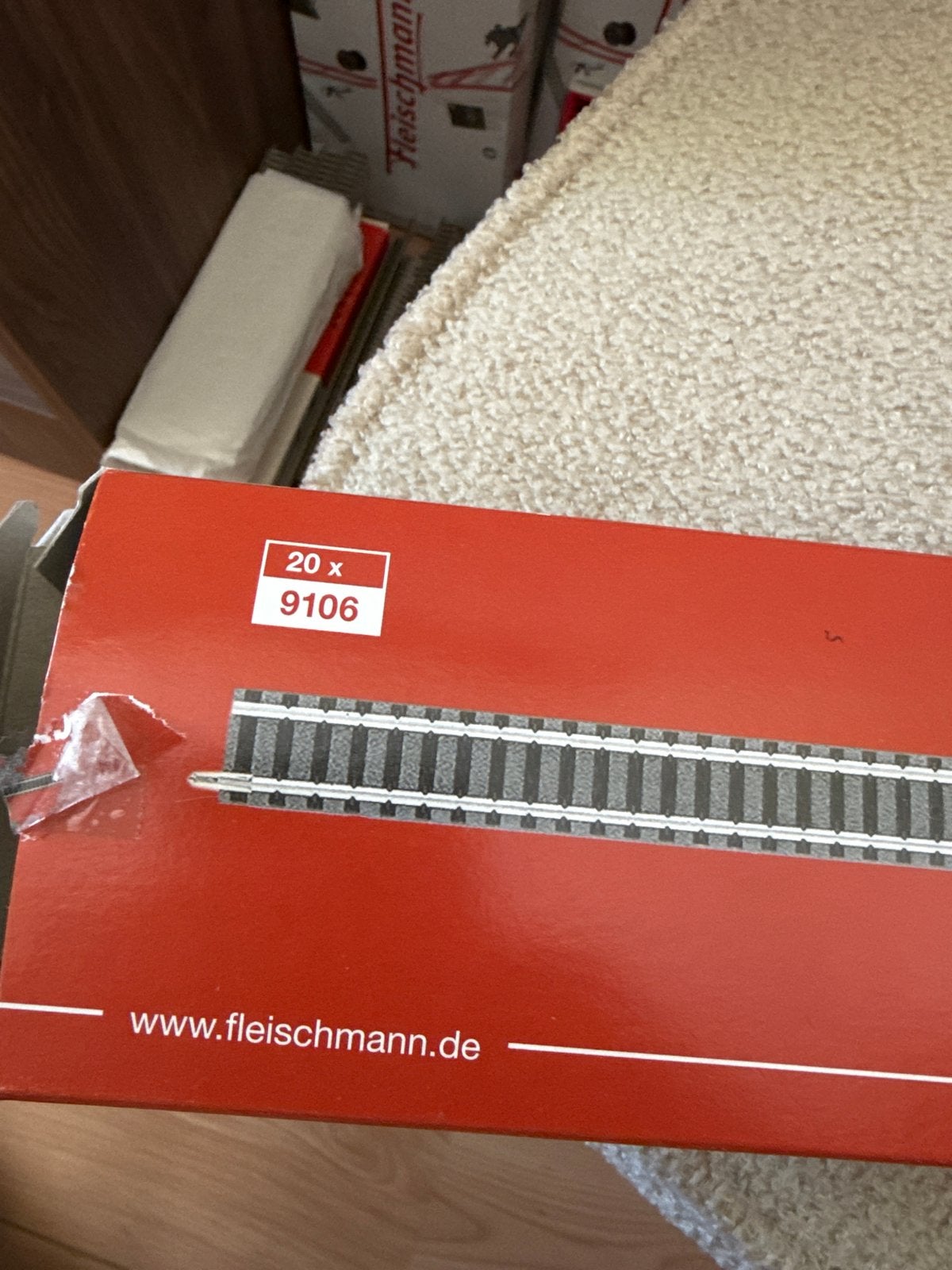 Fleischmann 9106 Rails (16 stuks), Gelijkstroom, Fleischmann, Rails, Ophalen of Verzenden