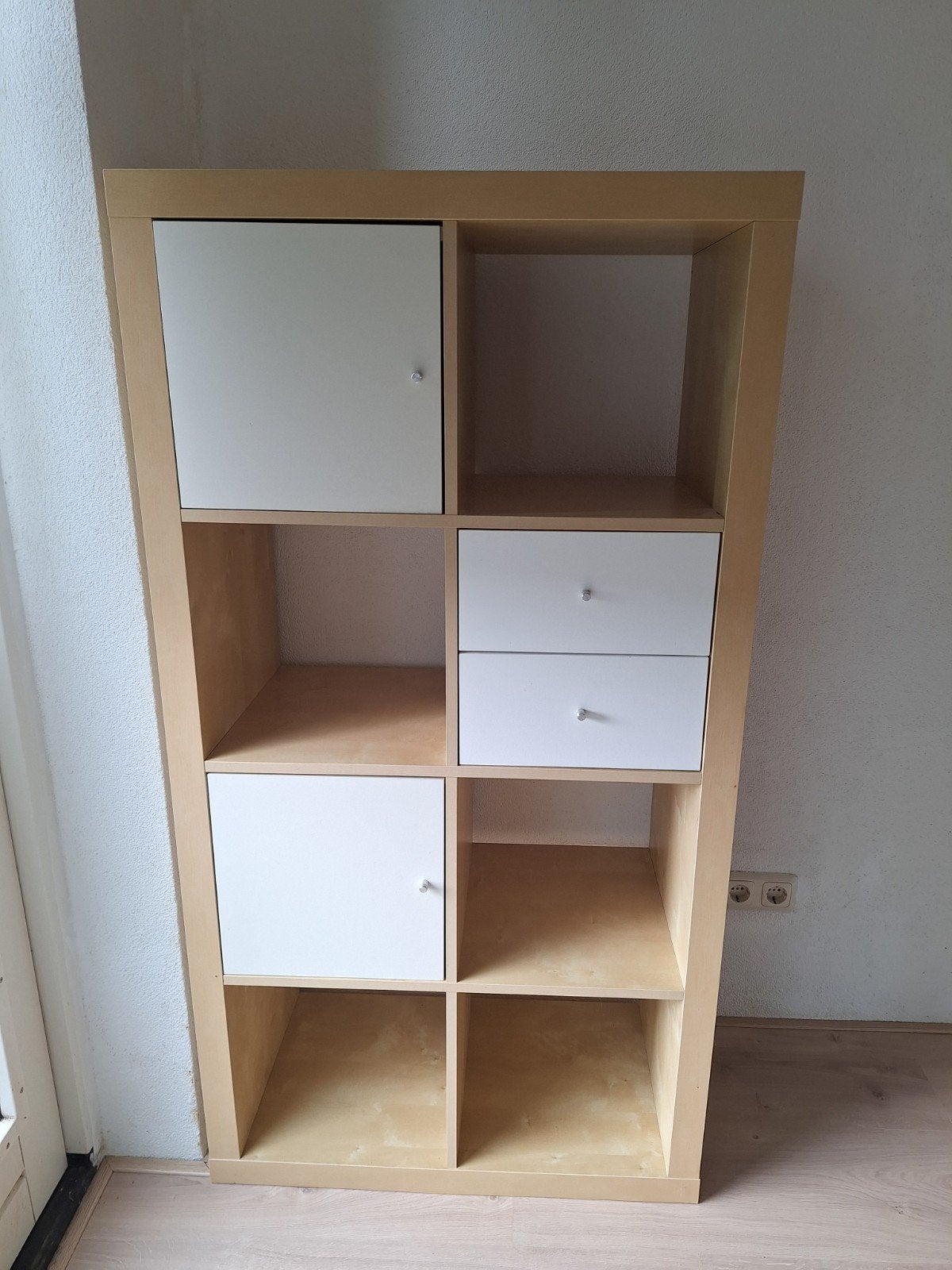 Kast KALLAX, Ophalen, 100 tot 150 cm, 50 tot 100 cm, Zo goed als nieuw