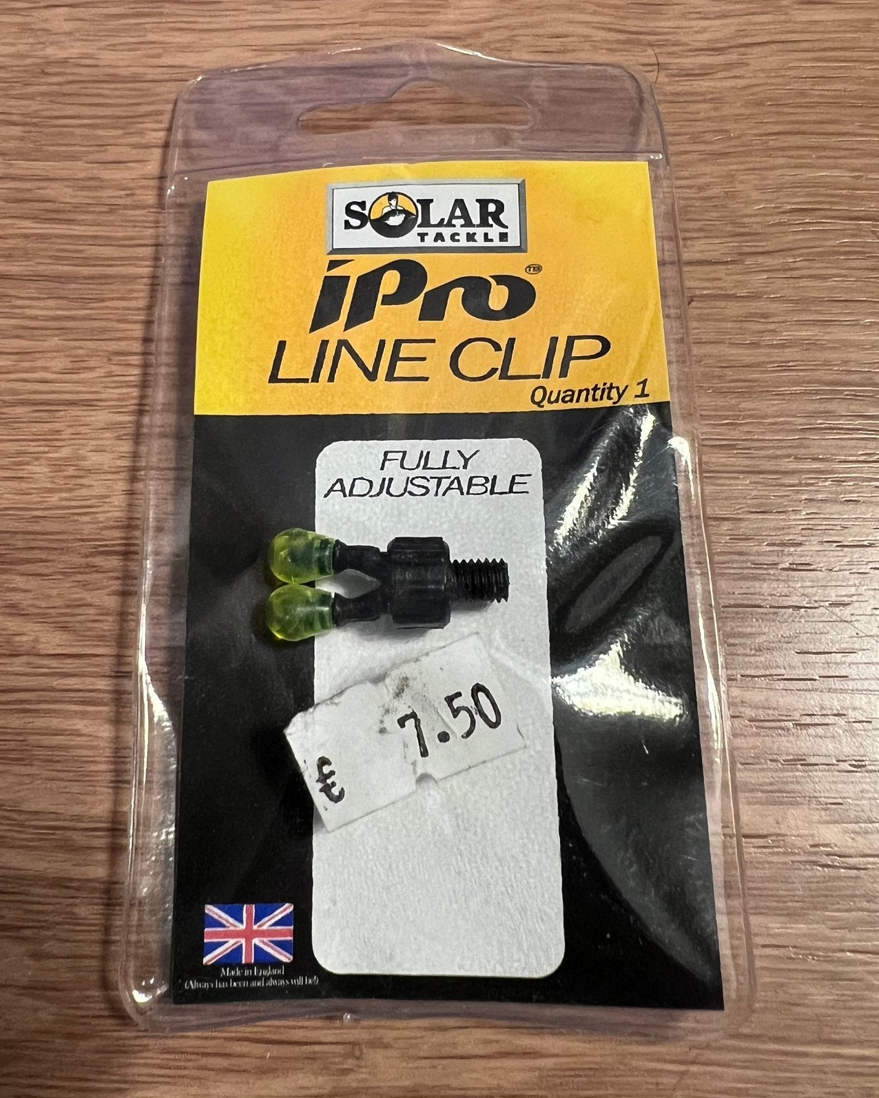 1x solar tackle ipro line lijn clip groen green nieuw solar, Watersport en Boten, Ophalen of Verzenden, Nieuw, Overige typen