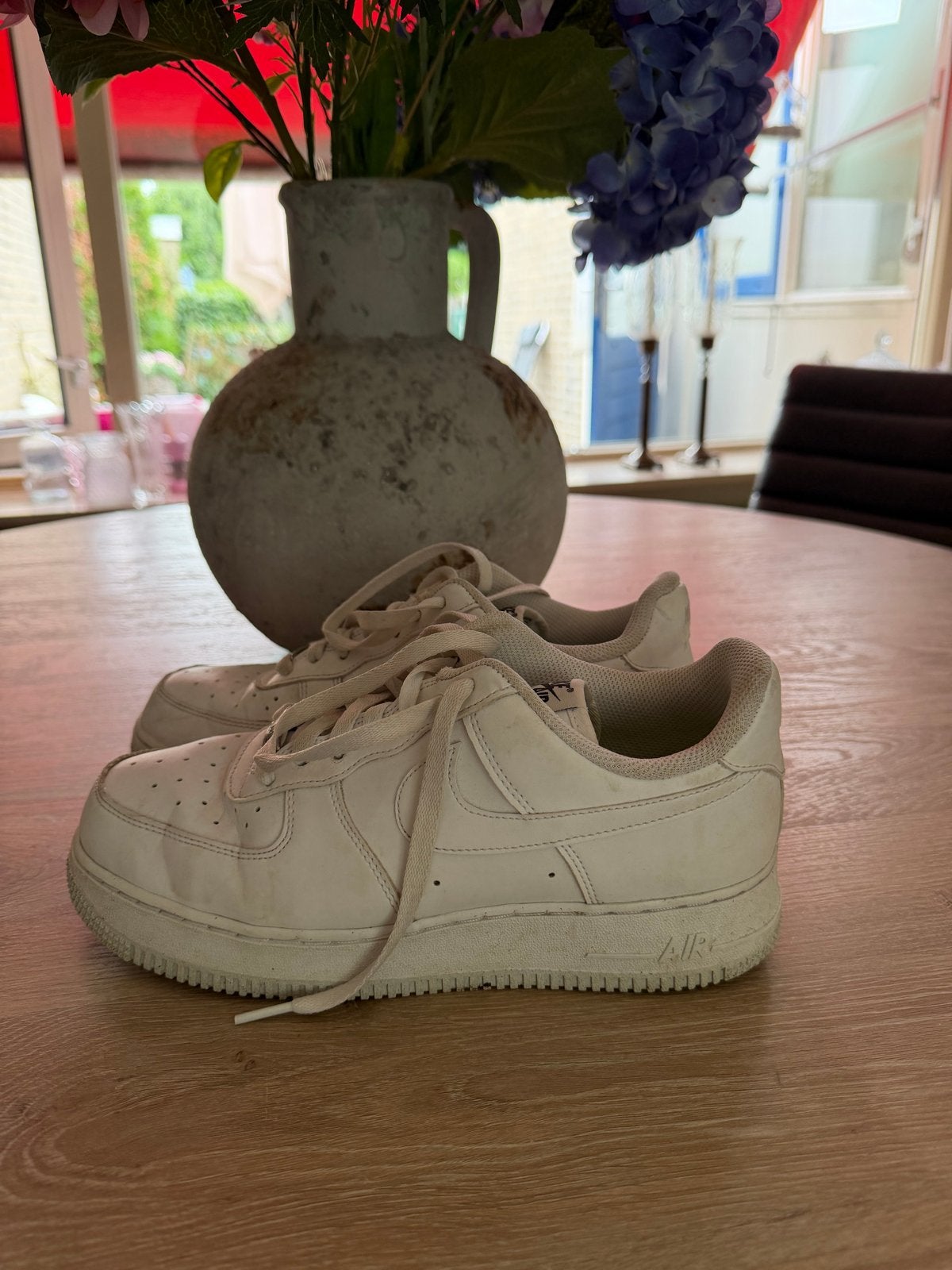 Witte Nike Air Force 1 sneakers - Maat 40, Ophalen, Gedragen, Wit, Sneakers of Gympen