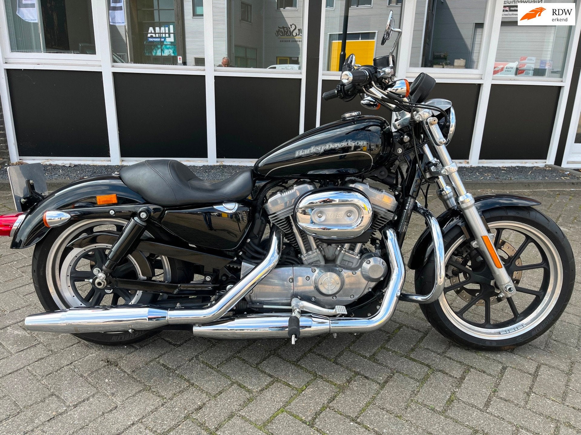 Harley Davidson Chopper XL 883L Sportster SuperLow eerste ei, Chopper, 883 cc, Meer dan 35 kW, ABS