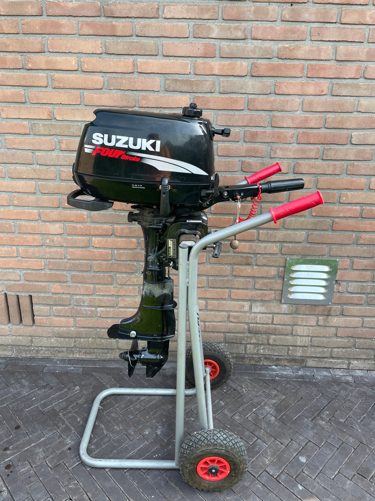 Suzuki DF6 4-takt 6pk Buitenboordmotor (op kap 4pk), Gebruikt, 5 tot 10 pk, Viertaktmotor, Ophalen of Verzenden