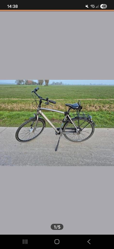 Zeer nette Gazelle Orange C7 Herenfiets, Fietsen en Brommers, Fietsen | Heren | Herenfietsen, Ophalen, Versnellingen, Zo goed als nieuw
