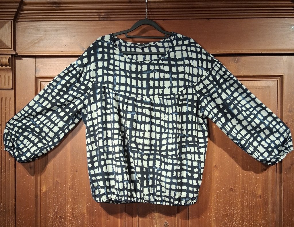 Tuniek donkerblauw wit 36 Norah, Overige kleuren, Ophalen of Verzenden, Zo goed als nieuw, Norah