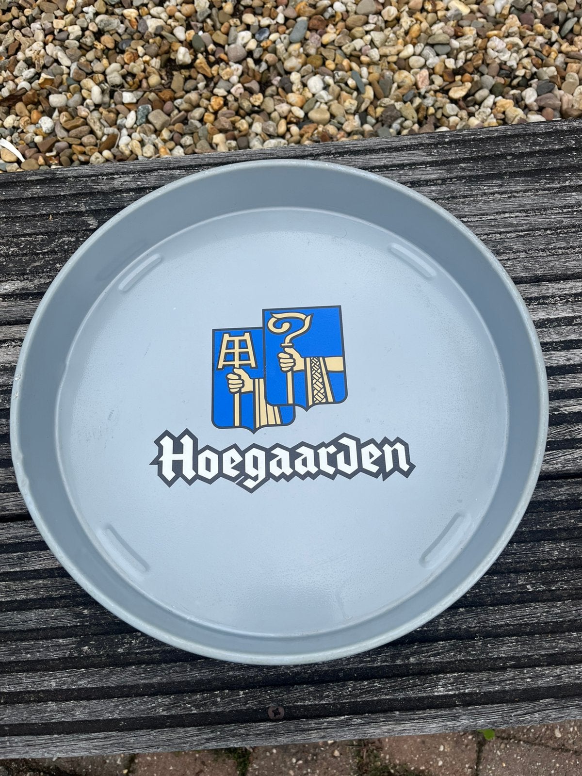 Hoegaarden dienblad 33 cm, Ophalen of Verzenden, Zo goed als nieuw, Overige merken