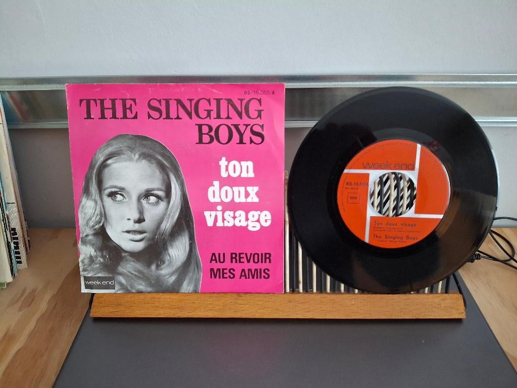 The singing Boys-Ton doux visage(620) 1 euro vaste prijs, 7 inch, Single, Ophalen of Verzenden, Zo goed als nieuw