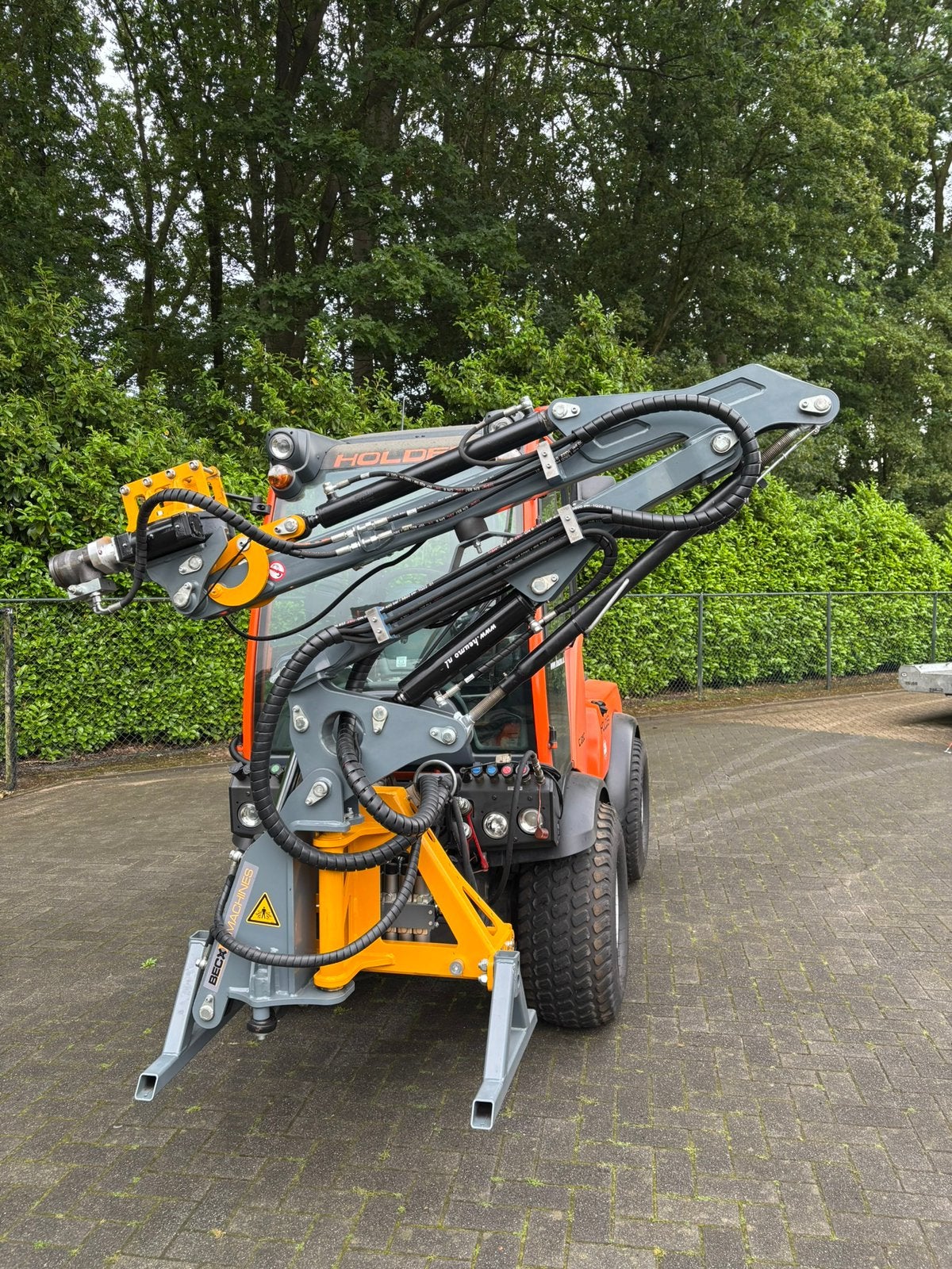 Becx ma270 maaiarm/snoeiarm, Ophalen, Beregening en Drainage