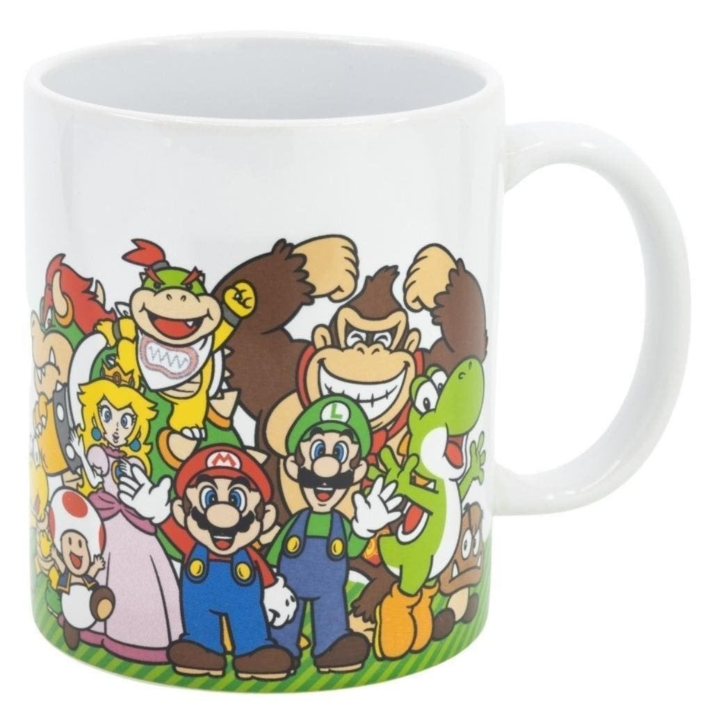 Super Mario Mok - Karakters - Keramiek Beker, Ophalen of Verzenden, Nieuw
