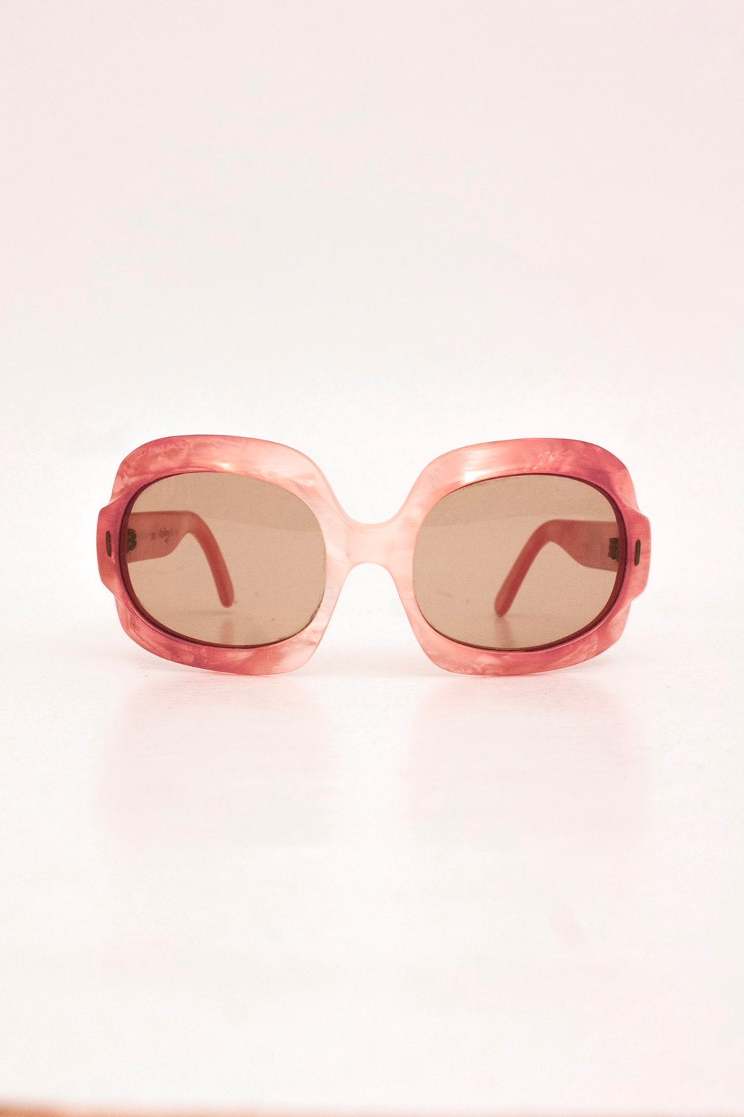 Jaren 70 Dick Holthaus vintage zonnebril space age retro, Gebruikt, Zonnebril, X, Rood