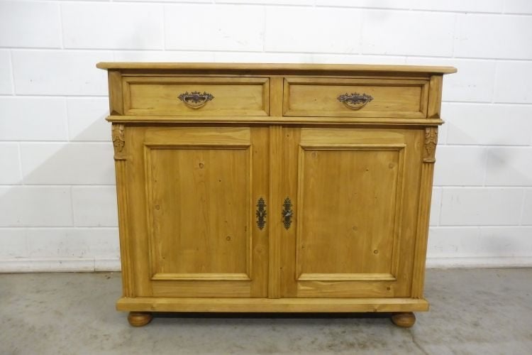 Grenen ladekast Grenen Commode dressoir landelijke stijl, Huis en Inrichting, Kasten | Ladekasten, 100 tot 150 cm, Ophalen of Verzenden