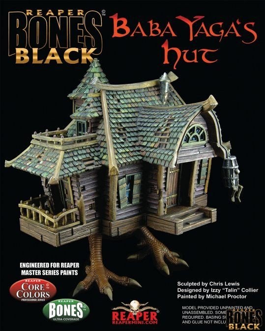 Reaper miniatures BABA YAGA'S HUT 44130 dungeons & dragons, Diverse, Reaper miniatures, Verzenden, NL