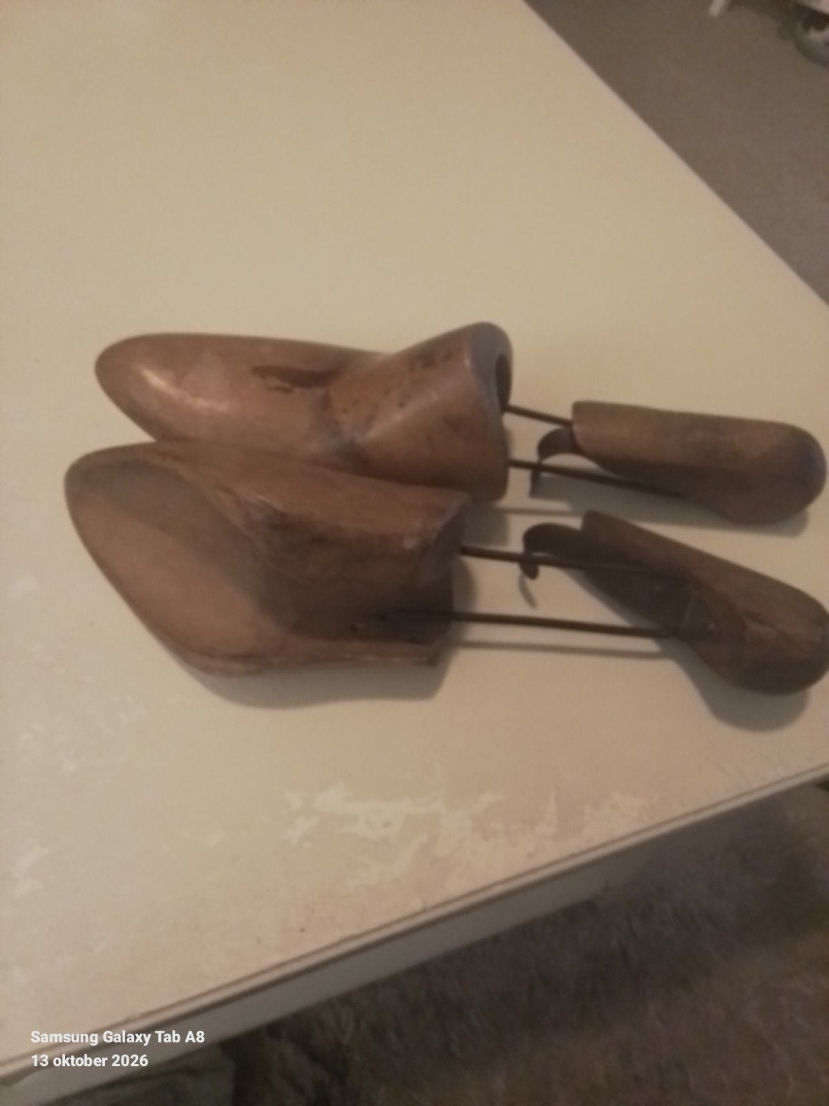 Antieke Franse leesten. hout en metaal., Ophalen of Verzenden