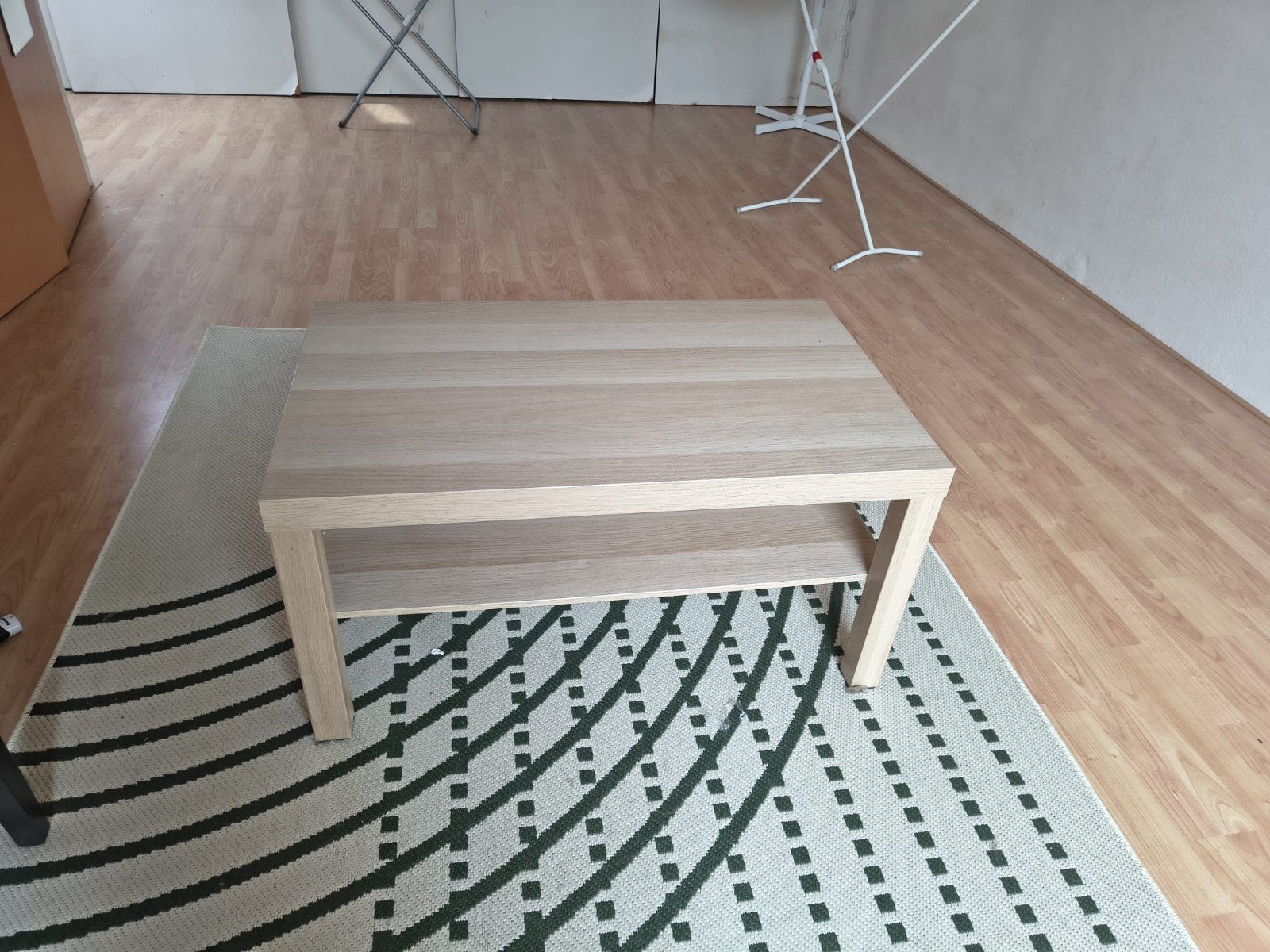 Salontafel met opbergplank, Ophalen, Gebruikt, 100 tot 150 cm, 50 tot 100 cm