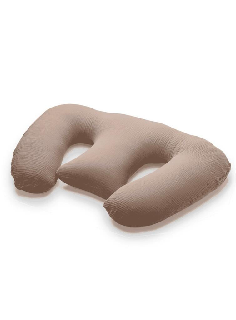 Ilmaha Tweeling Voedingskussen Hydrofiel Taupe – Nieuw, Ophalen, Nieuw, Voedingskussen