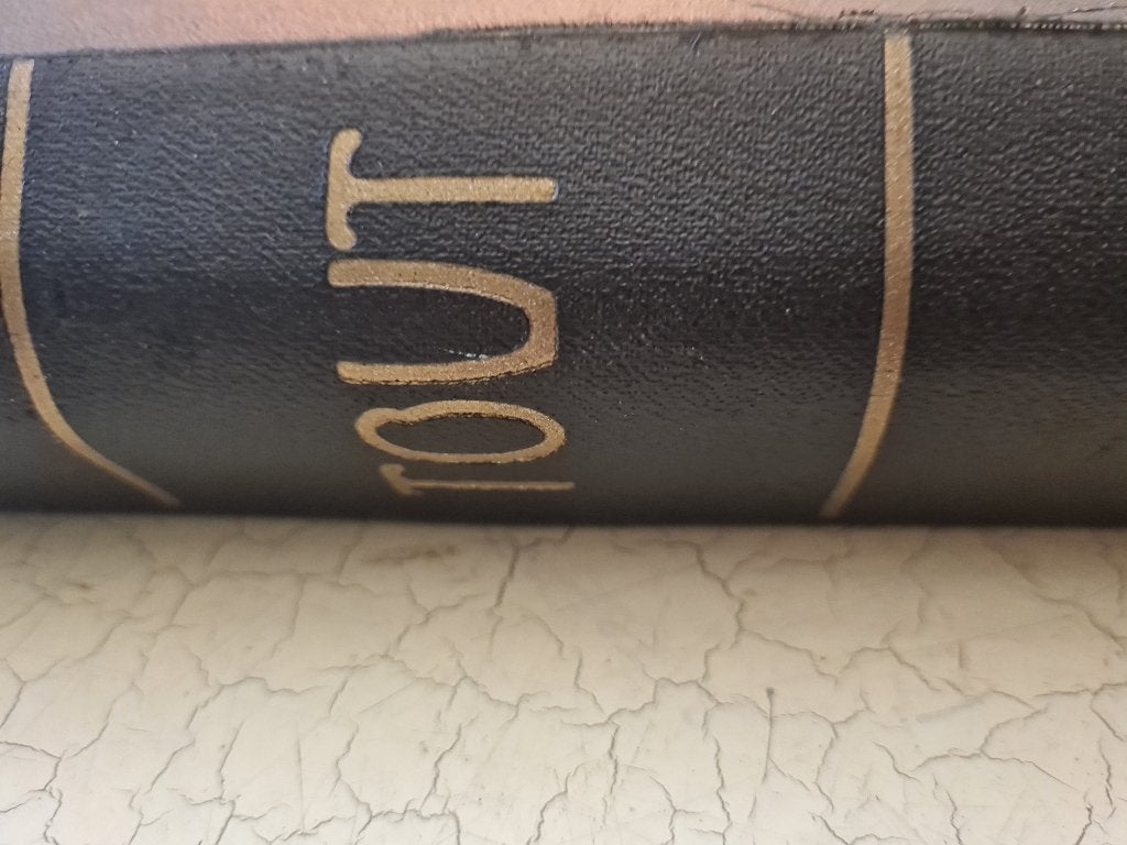 Antiek boek tous met gebundelde weekbladen, Ophalen of Verzenden