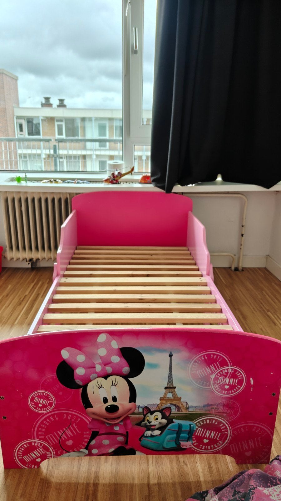 Minnie Mouse Peuterbed 70x140 cm met matras en lakens, Ophalen of Verzenden