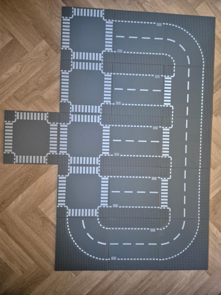 16 legocity lego city weg platen wegenplaten ZGAN, City, Lego, Ophalen of Verzenden, Zo goed als nieuw