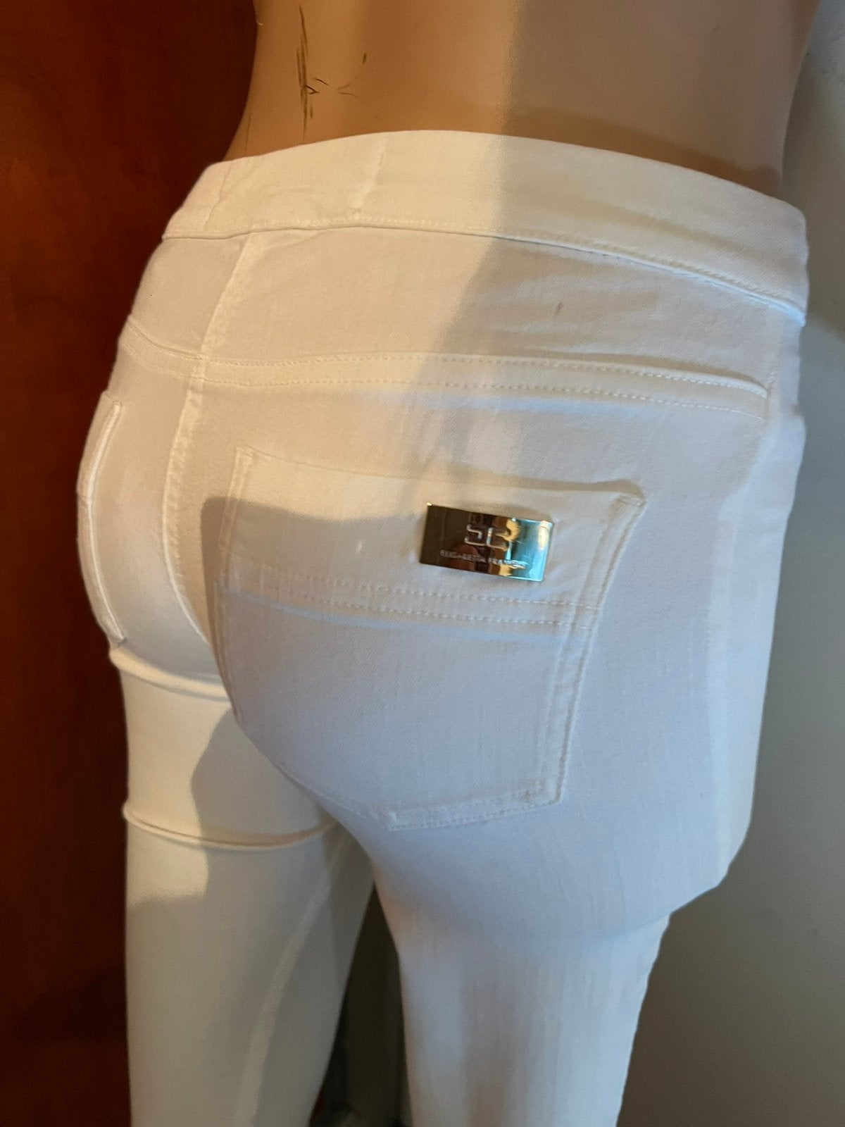ELISABETTA FRANCHI jeans maat 25 origineel zgan, Kleding | Dames, G, Elisabetta Franchi, Wit, G