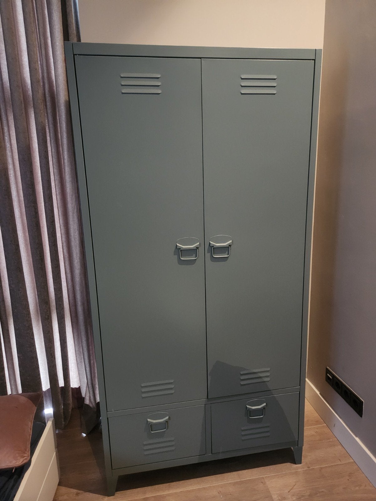 Kledingkast NOUS Living locker mintgroen, Ophalen of Verzenden, Zo goed als nieuw, Locker