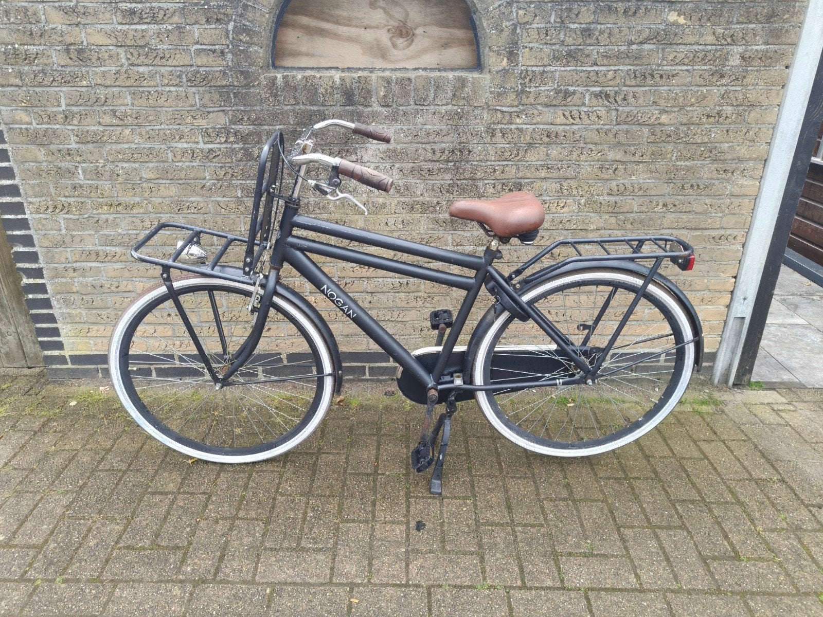 Jongensfiets transportfiets nogan, Ophalen, Gebruikt, 26 inch of meer