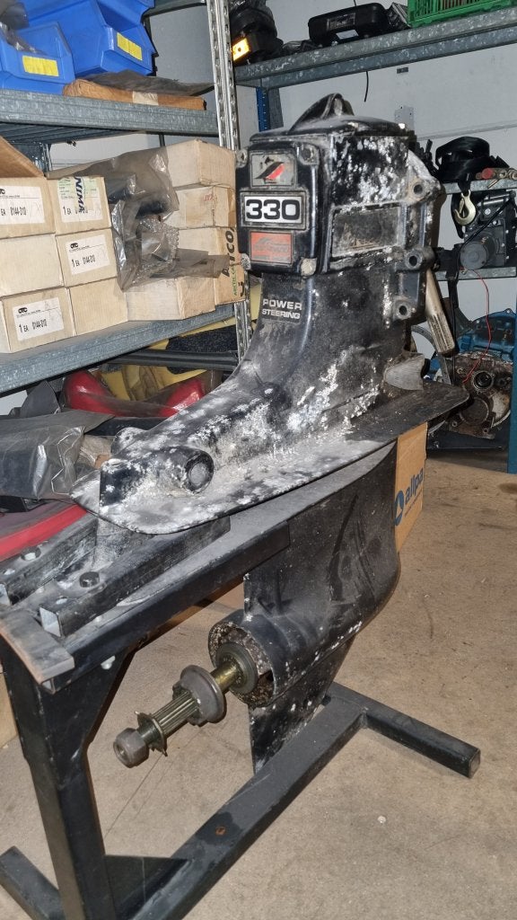 Mercruiser TRS staartstuk, Gebruikt, Overige brandstoffen, Binnenboordmotor