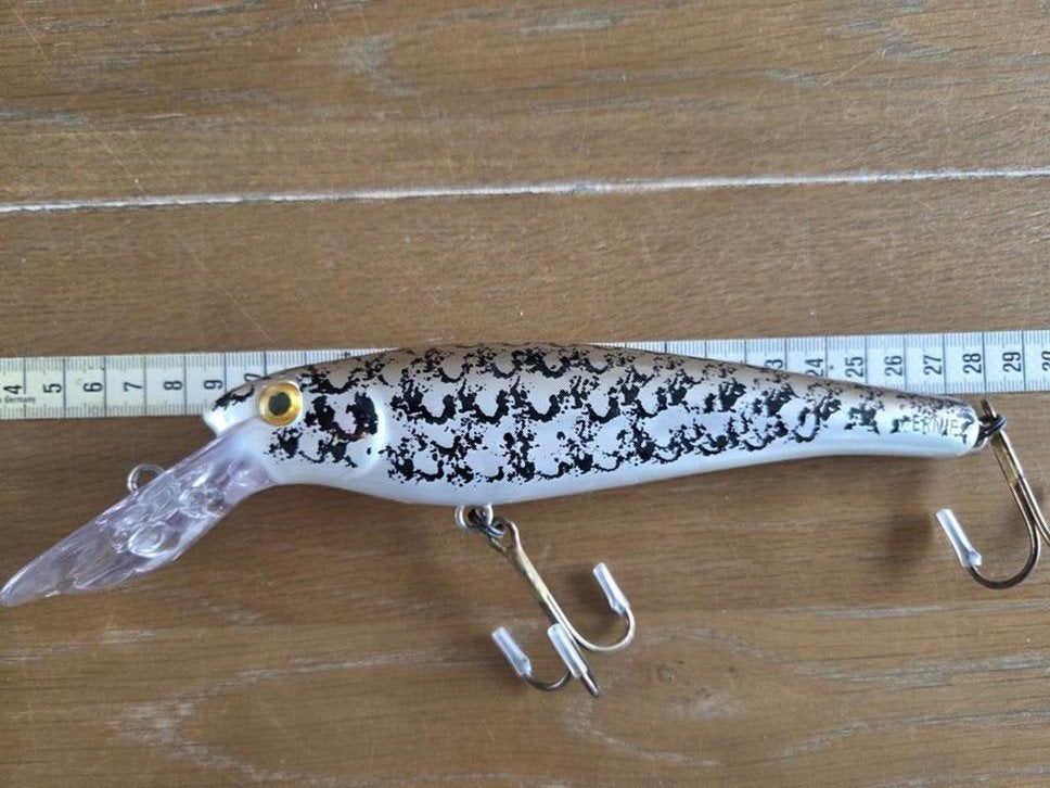 Musky Mania Ernie 9inch Crappie, Ophalen of Verzenden, Zo goed als nieuw, Overige typen
