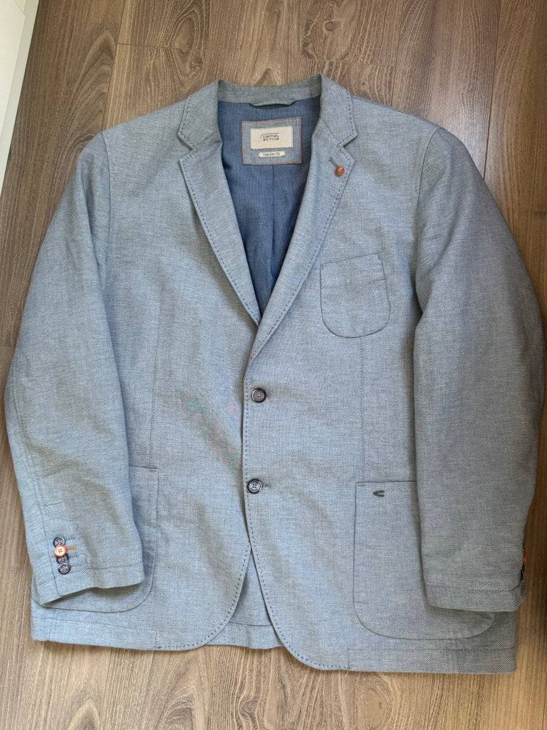 Camel Active Colbert Maat 56 (XL), Ophalen of Verzenden, Gedragen, Maat 56/58 (XL), Blauw