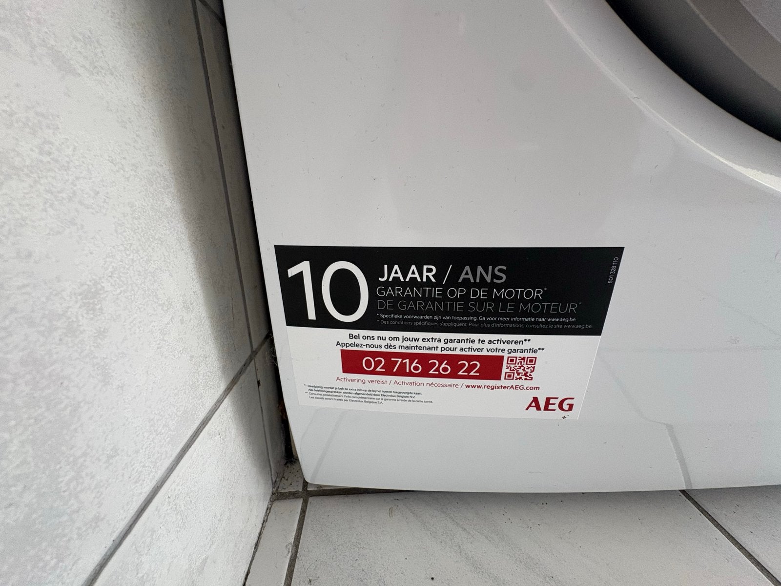 AEG Lavamat 6000 Series ProSense 1-8kg Wasmachine, Witgoed en Apparatuur, Wasmachines, Ophalen, 6 tot 8 kg, Voorlader, Kort programma