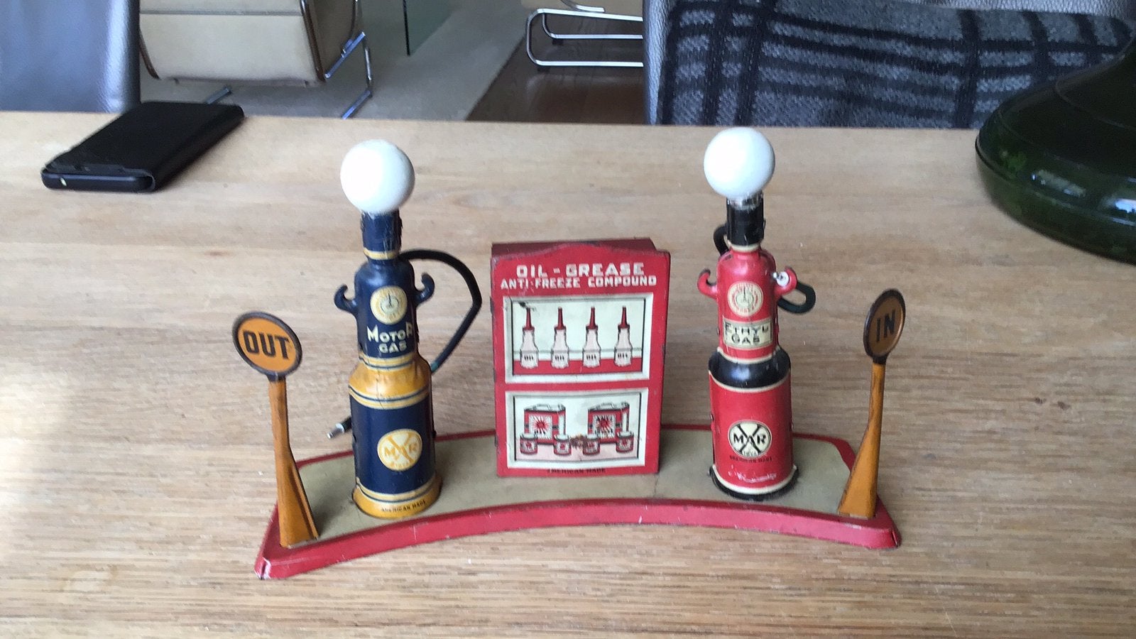 Marx Toys USA, benzinepompen, jaren 30/40, Ophalen of Verzenden