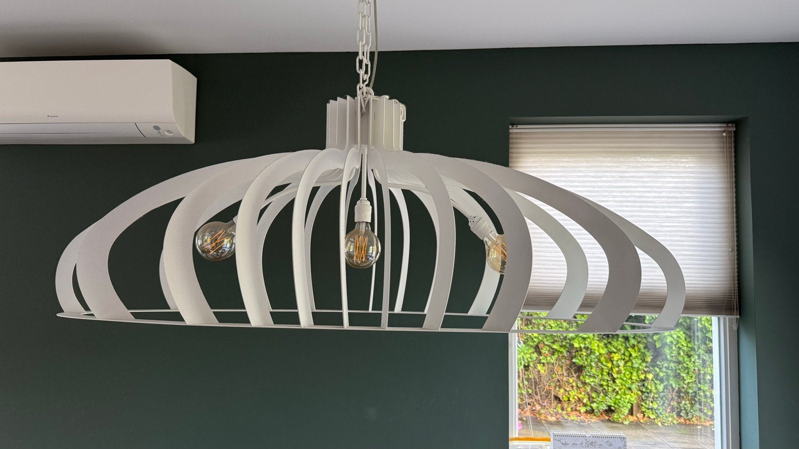 Ztahl Catania hanglamp, Ophalen, E27 (groot), Metaal, Design, modern