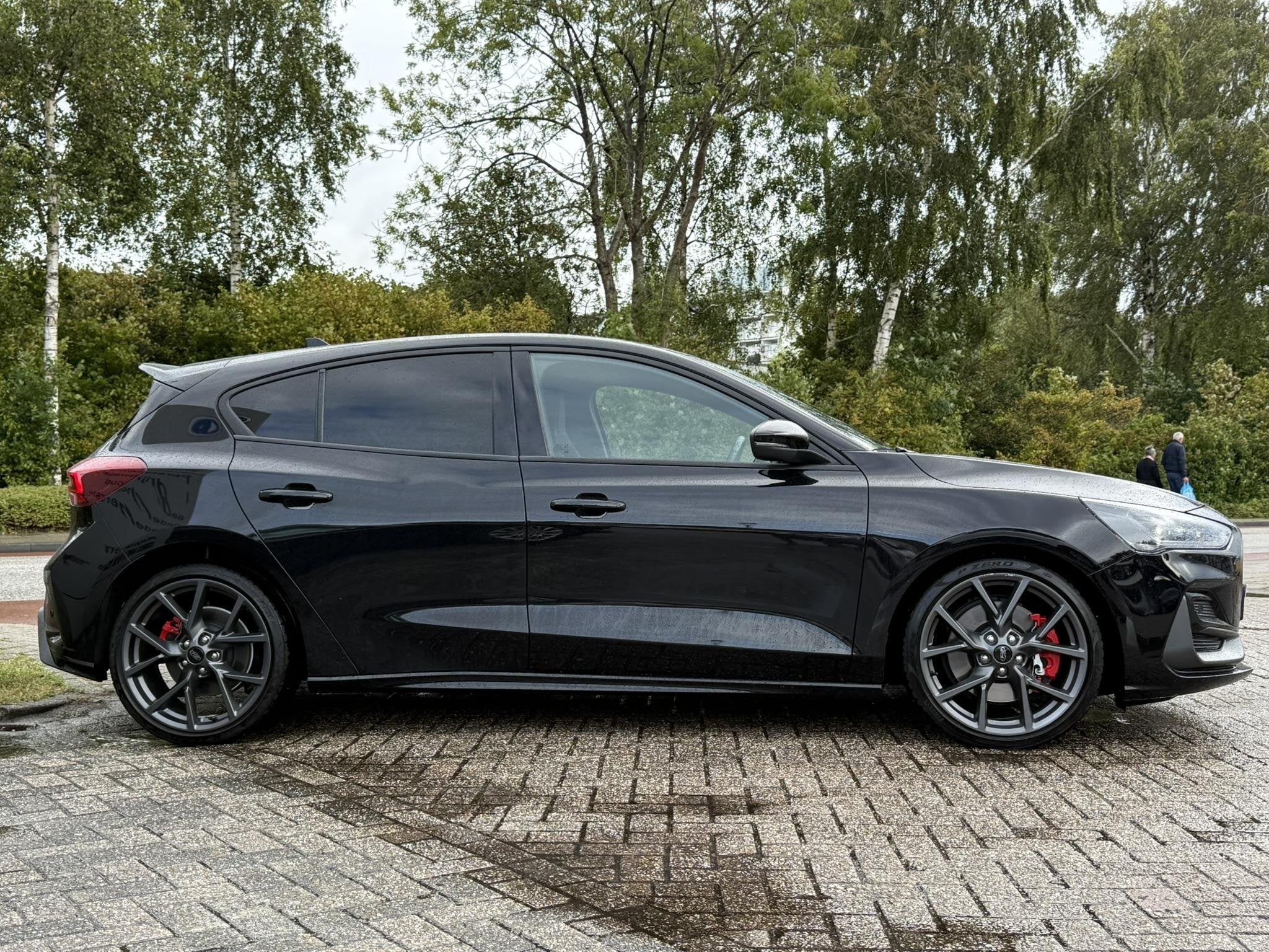 Ford Focus 2.3 EcoBoost ST-X | 280pk | Winter Pack | Achteru, Auto's, Dealer onderhouden, Stof, Gebruikt, 4 cilinders
