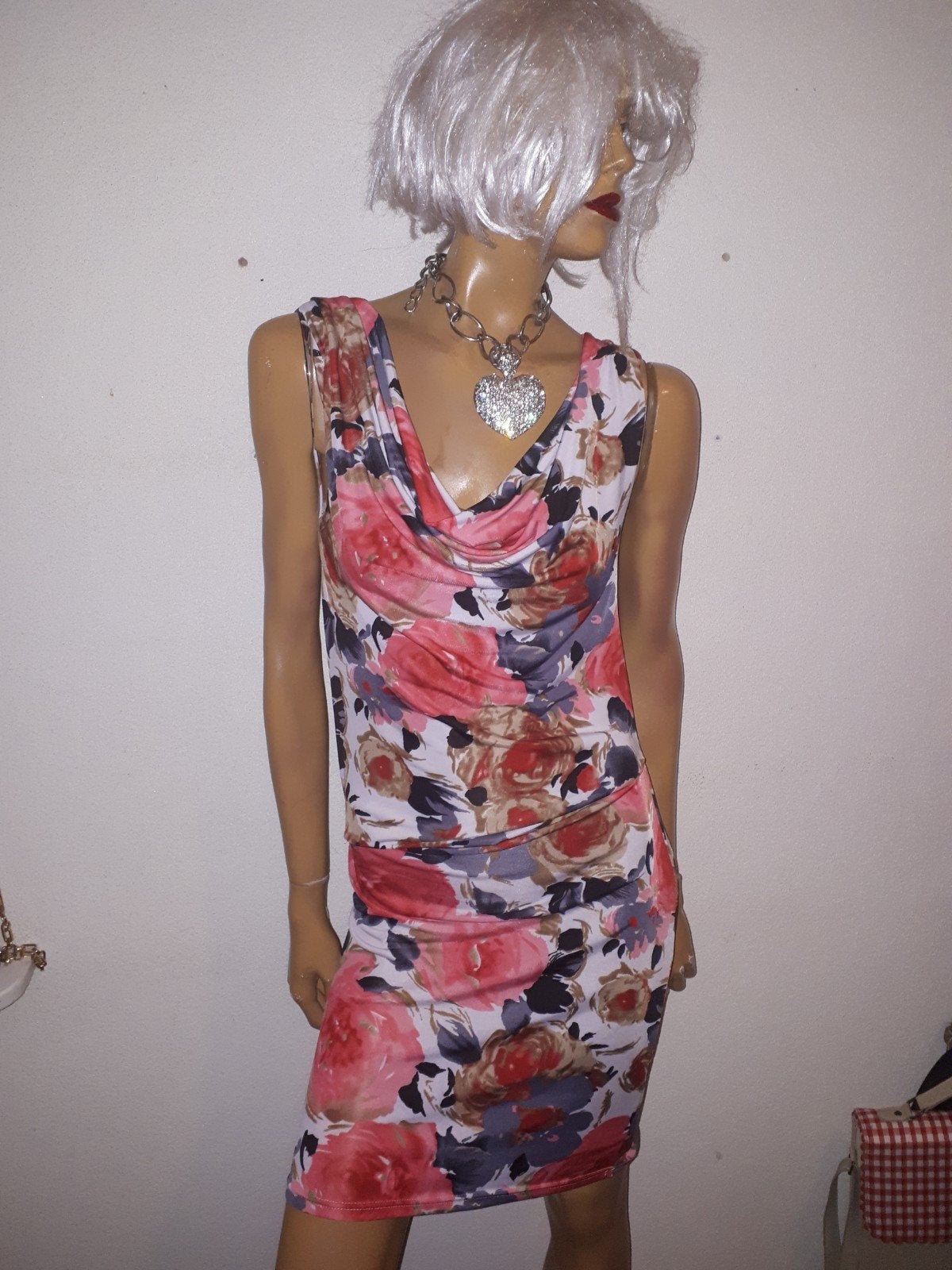 Sweewe Paris Bloemenjurk - Maat M/L zgan, Kleding | Dames, Maat 38/40 (M), Overige kleuren, Sweewë, Ophalen of Verzenden
