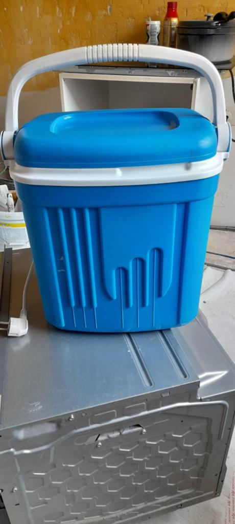 Koelbox, Caravans en Kamperen, Ophalen of Verzenden, Zo goed als nieuw, Koelbox, Koelelement