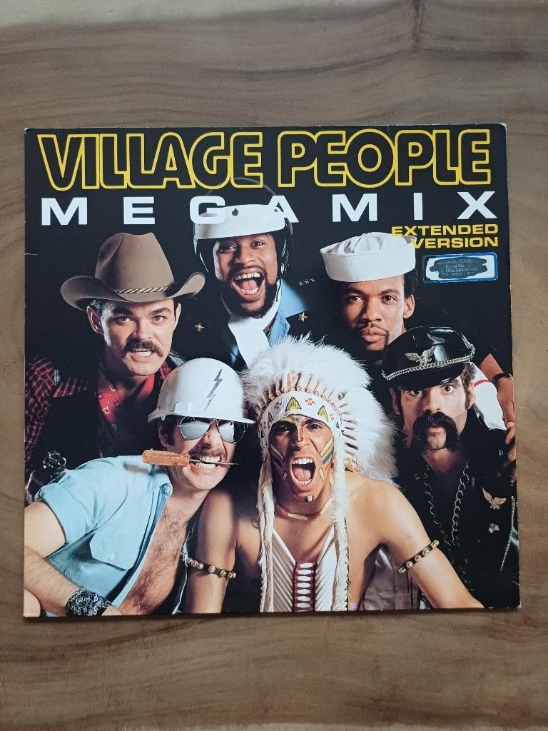 Village People - Megamix - Vinyl, Ophalen of Verzenden, Gebruikt, 12 inch