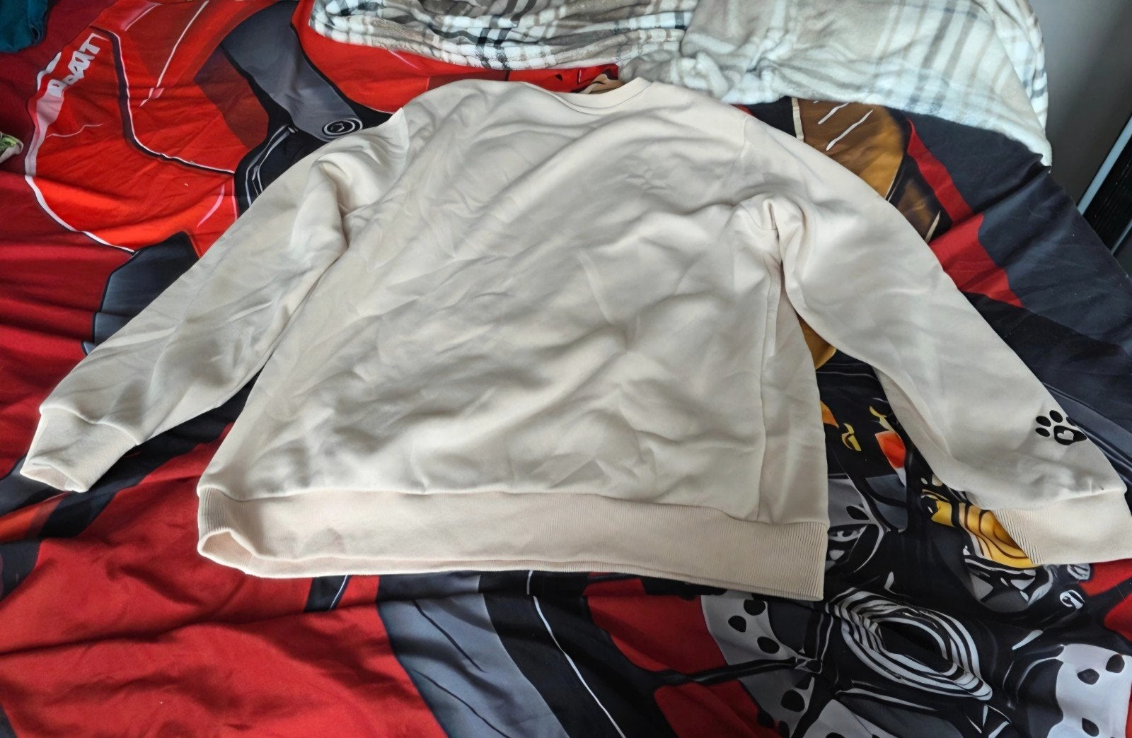 Leuke trui XL - Life is better with my dogs, Kleding | Dames, Truien en Vesten, Beige, Maat 46/48 (XL) of groter, Ophalen of Verzenden