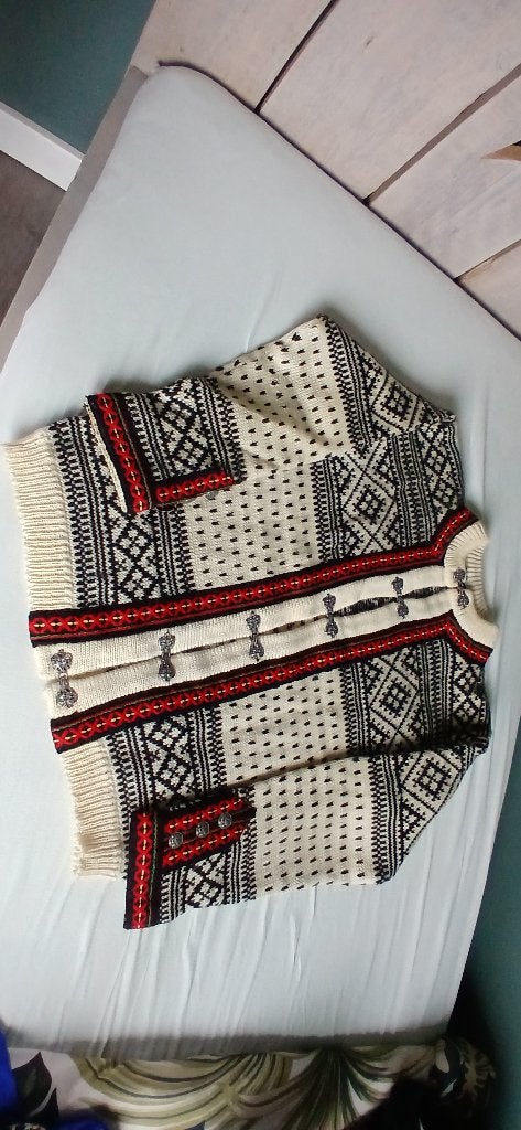 Noors vest, Kleding | Heren, Truien en Vesten, Ophalen of Verzenden, Gedragen, Maat 52/54 (L), Meerkleurig