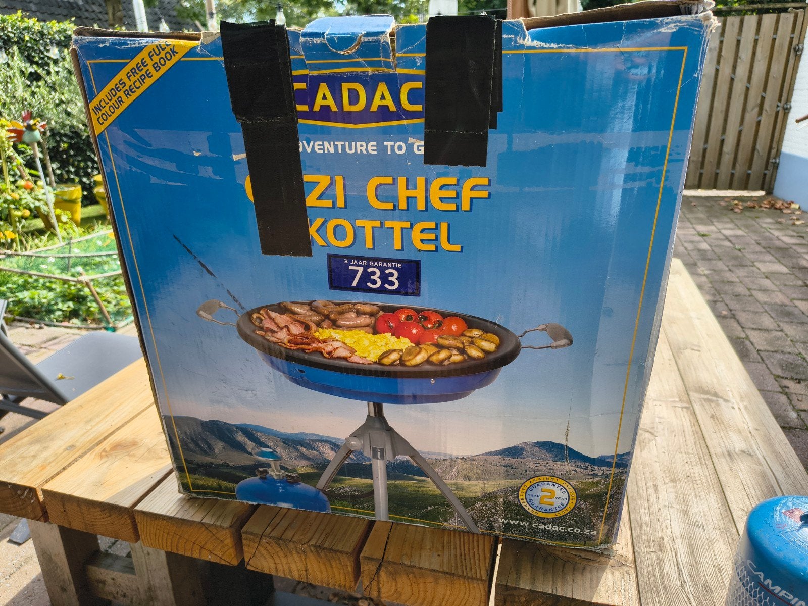 Cadac BBQ/Skottelbraai met accessoires, Ophalen, Gebruikt