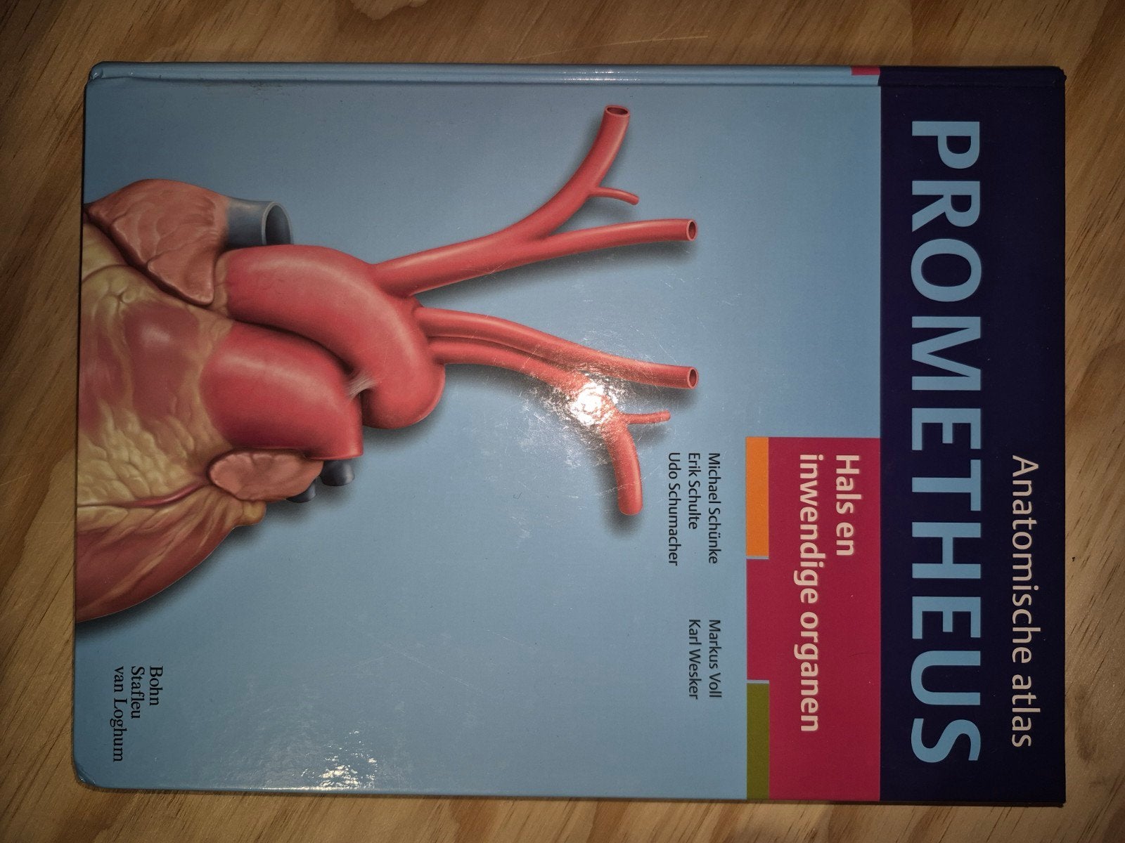 Prometheus Anatomische atlas: Hals en inwendige organen, Boeken, Ophalen of Verzenden, Beta, Gelezen, HBO