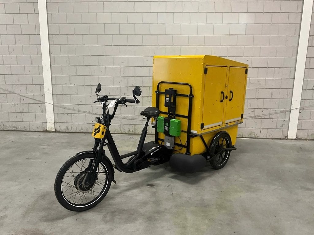 Cargo Cycling Ebakfiets Etransportfiets elektrische bakfiets, Gebruikt, Goederen, Elektrisch, Schijfrem