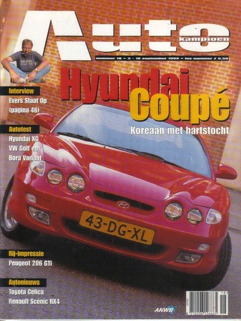 Autokampioen 18 1999 : Peugeot 206 GTI - VW Golf - Volvo, Ophalen of Verzenden, Gelezen, Algemeen