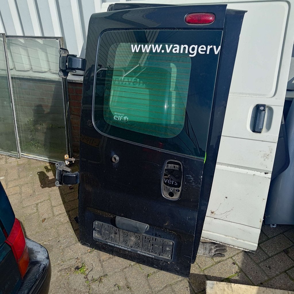 Achterdeur portier zwart renault Trafic, Auto-onderdelen, Niet ingevuld, Gebruikt, Achterklep, Renault