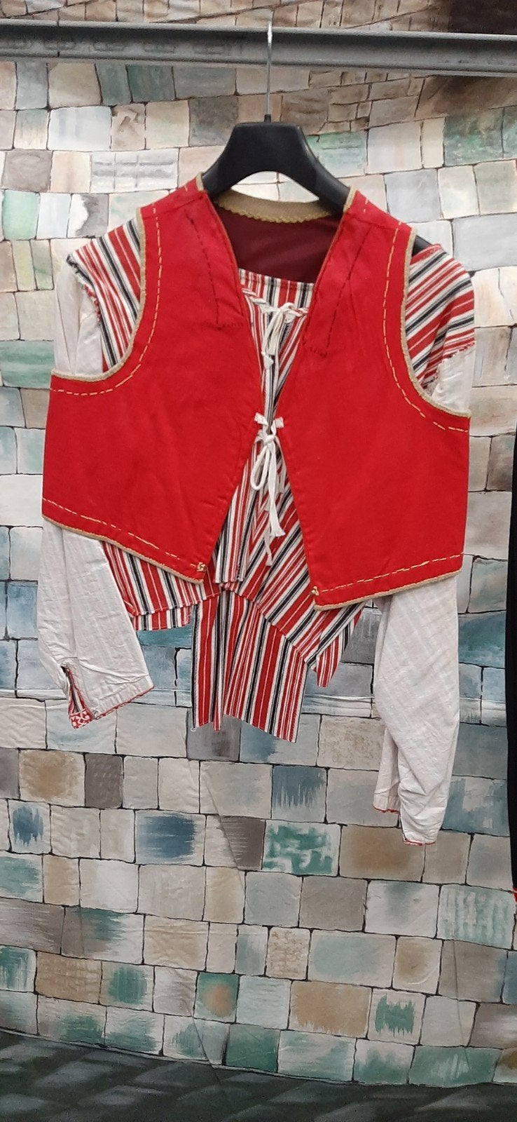 Marken, Originele folkloristische klederdracht, Ophalen of Verzenden, Zo goed als nieuw, Zwart, Overige typen