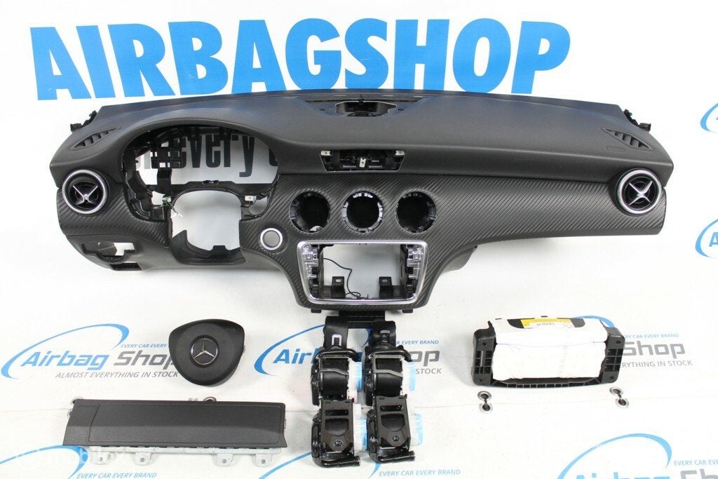 Airbag set Dashboard carbon Mercedes A klasse W176, Auto-onderdelen