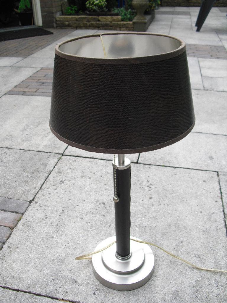 TE KOOP MOOIE TAFEL LAMP, Huis en Inrichting, Lampen | Tafellampen, Ophalen, Zo goed als nieuw, Minder dan 50 cm